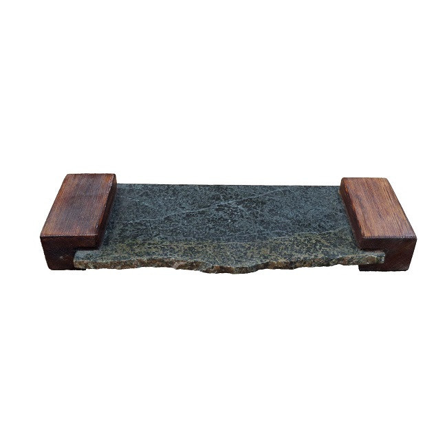 سینی سنگی و چوبی مدل 002