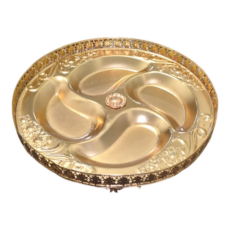 اردوخوری مدل چهارخانه سلطنتی پایه دار