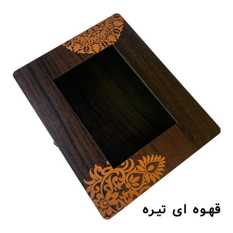 جعبه پذیرایی کشودار با در شیشهای و قابلیت تغییر چیدمان در بیش از 15 حالت، دارای 2 طبقه، جنس MDF، مدل الوند، ابعاد 12×20×25 سانتیمتر، وزن 800 گرم، کد SB137