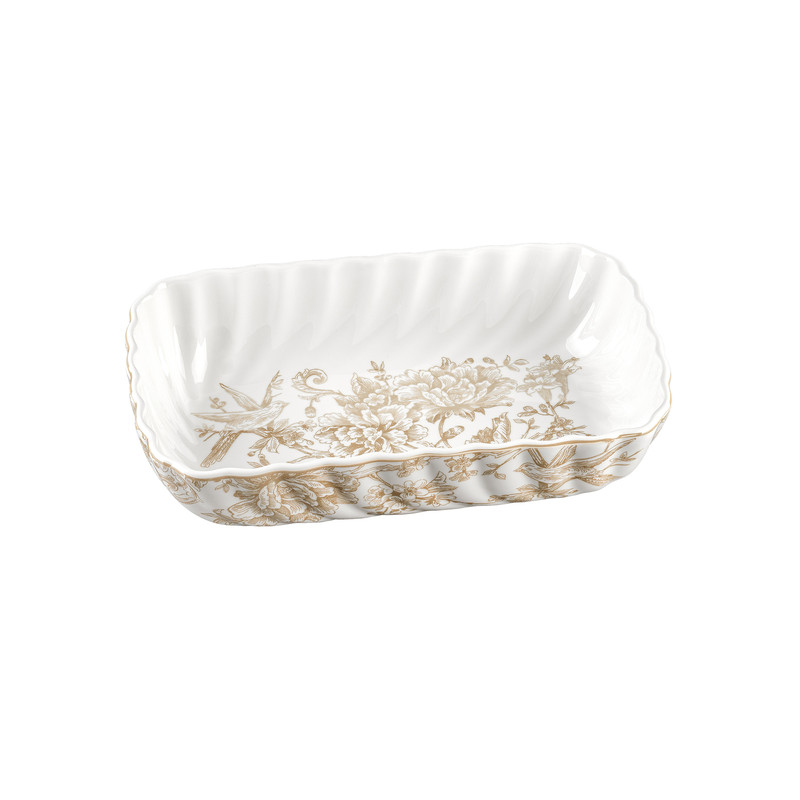 مرغ خوری گلدکیش مدل مستطیل طرح سارینا سایز کوچک کد GK701133-6