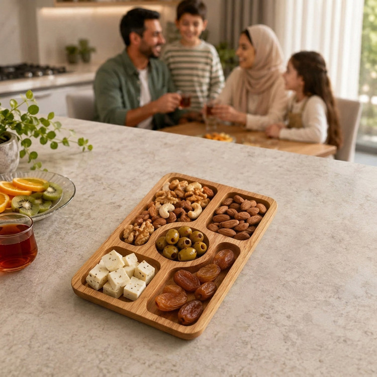 تخته سرو چوبی مدل مستطیلی کد 005