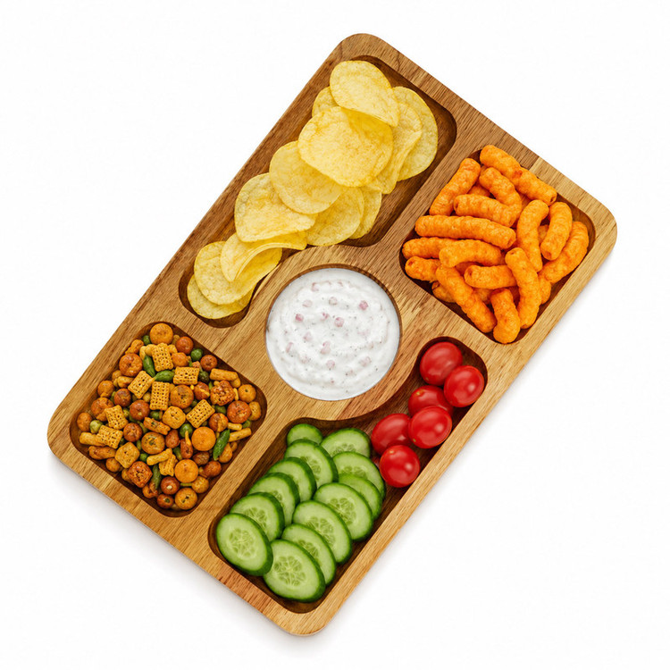 تخته سرو چوبی مدل مستطیلی کد 005