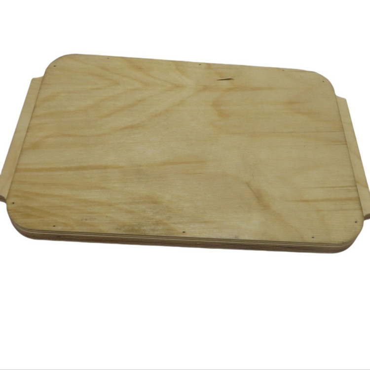 سینی دسته دار مدل چوبی طرح سه خانه کد MP21