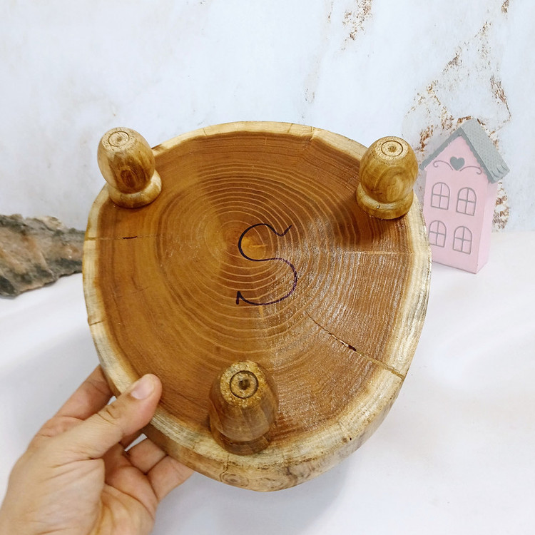 تخته سرو چوبی مدل پایه دار کد S101