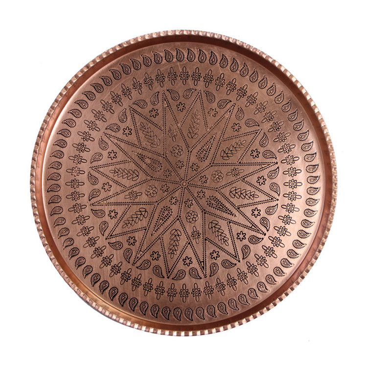 سینی مسی مدل گرد کد ZH56.2