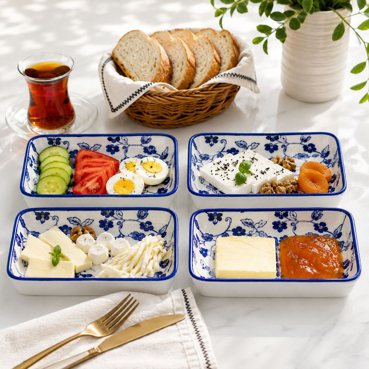 ظرف سرو دنی هوم مدل صبحانه خوری بسته 4 عددی