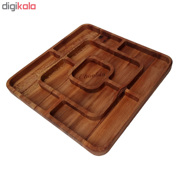 اردوخوری چوبی با ابعاد 2.5×28×28 سانتیمتر، کد 2_213