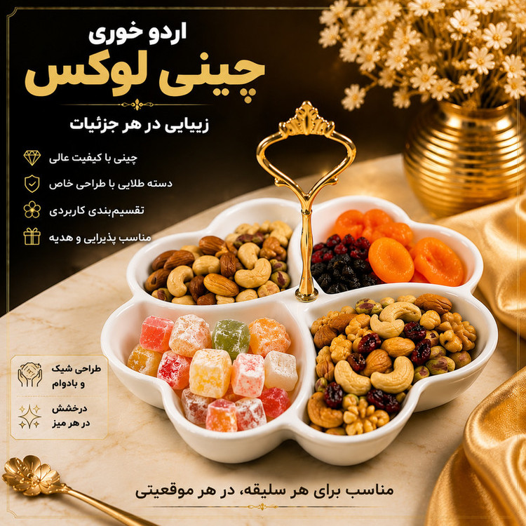 اردوخوری مدل چهارخانه کد B30