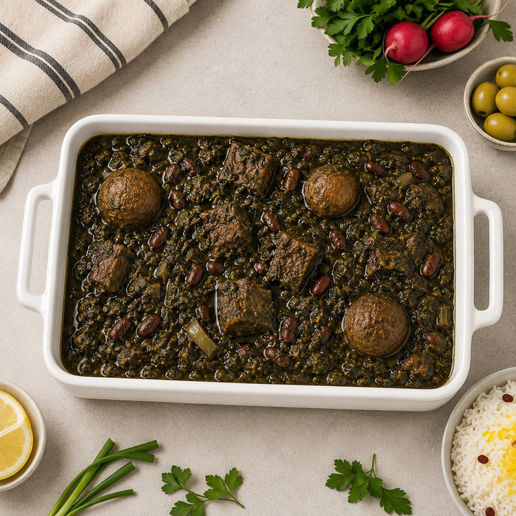 ظرف سرو مدل مستطیل دسته دار کد E-B-004