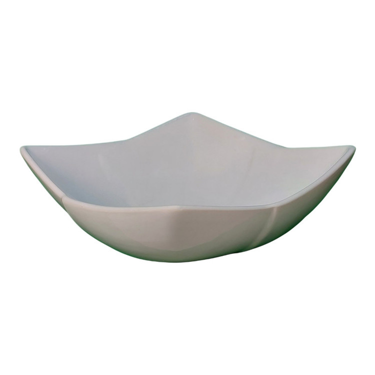 ظرف سرو و پذیرایی مدل V268 میوهخوری و سالادخوری پلیاستر فرم لالهای، قابل شستشو با دست و ماشین ظرفشویی