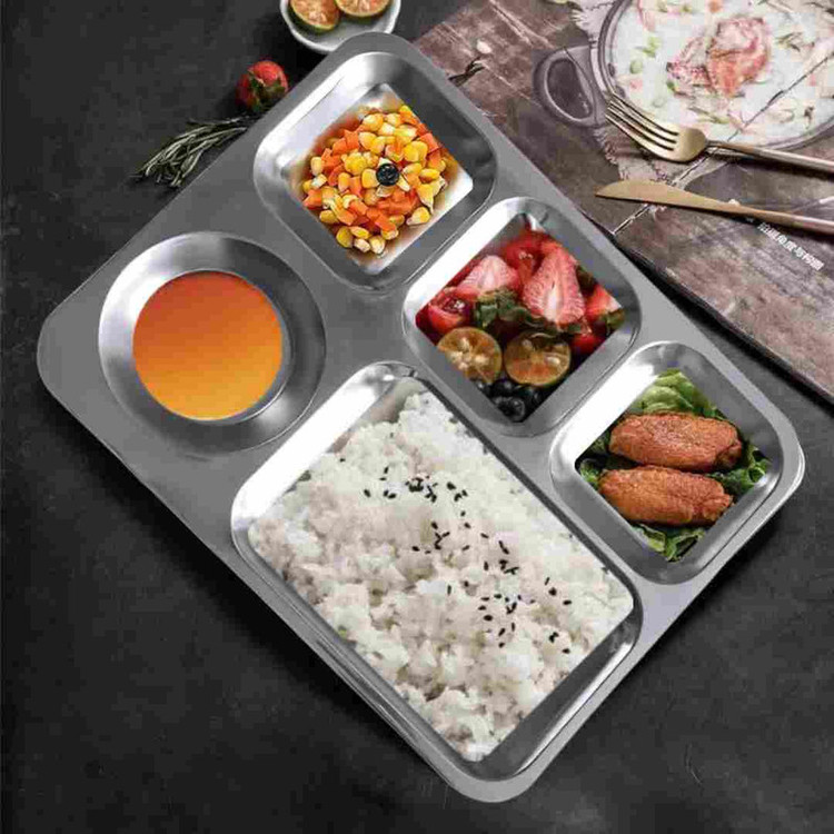 سینی سرو مدل بشقاب چند خانه کد 01