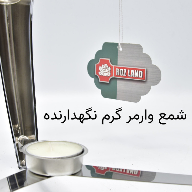 سوپخوری شیشهای با درپوش و پایه استیل، همراه با ملاقه، قابل شستشو با دست و ماشین ظرفشویی