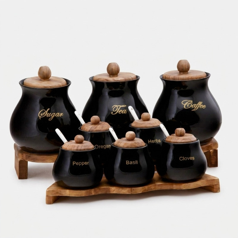 ست پاسماوری 8 پارچه مدل خمره ای دربدار