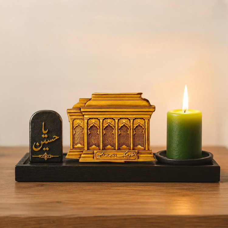 تندیس مدل رومیزی ضریح امام حسین (ع)