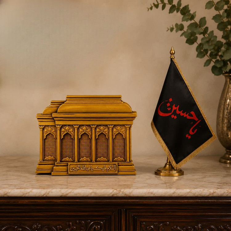 تندیس مدل رومیزی ضریح امام حسین (ع)
