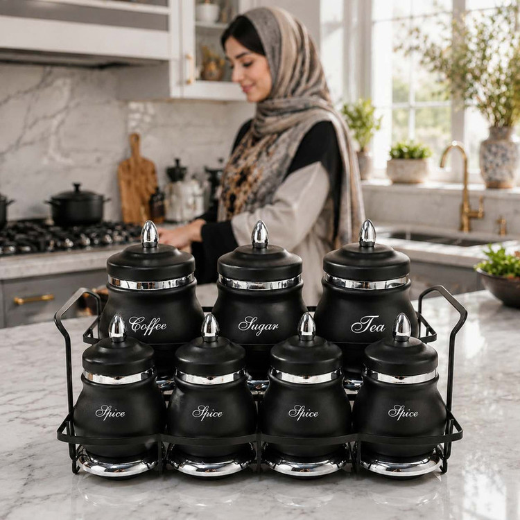 ست پاسماوری 8 پارچه مدل کوزه ای