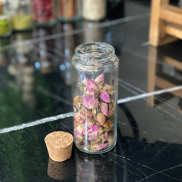جای ادویه مدل چوب پنبه گرد کد S2-6 مجموعه 6 عددی