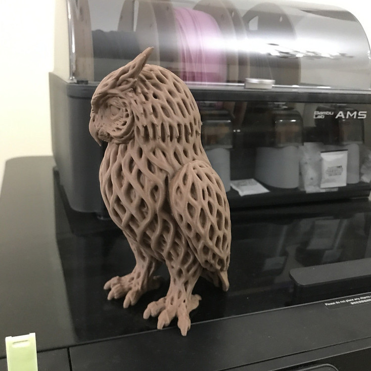 مجسمه مدل جغد شاخدار کد NEXO09
