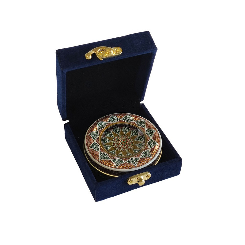 ظرف زعفران مدل کادویی