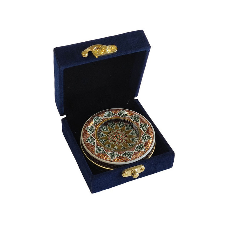 ظرف زعفران مدل کادویی