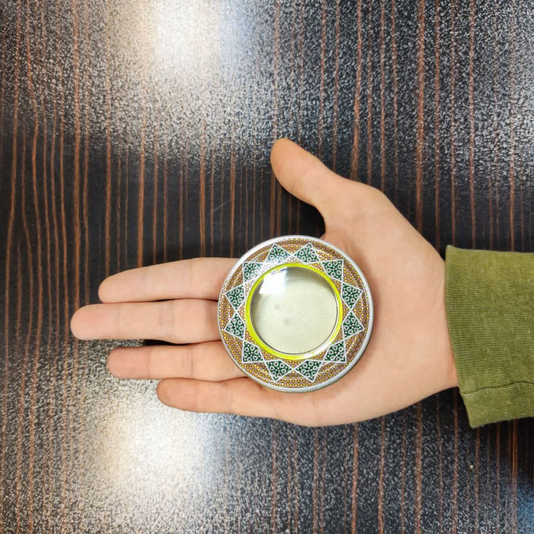 ظرف زعفران و ادویه مدل خاتم کد KH-S3 بسته 3 عددی