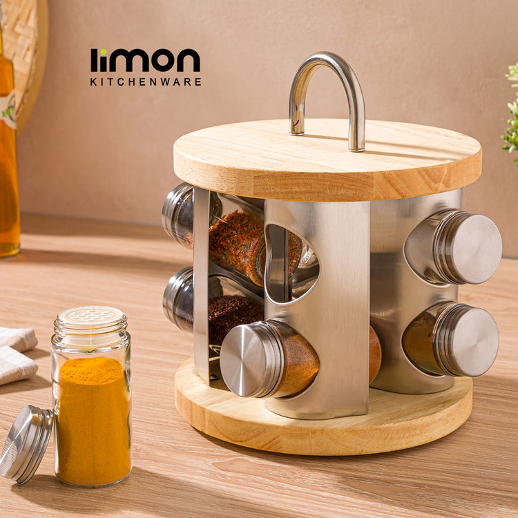 جای ادویه 9 پارچه لیمون کد DH2346