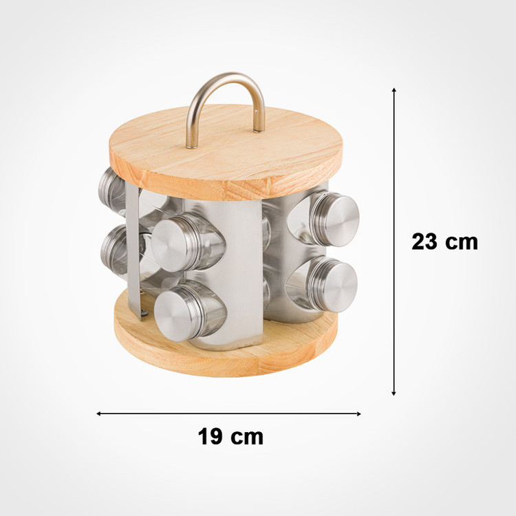 جای ادویه 9 پارچه لیمون کد DH2346