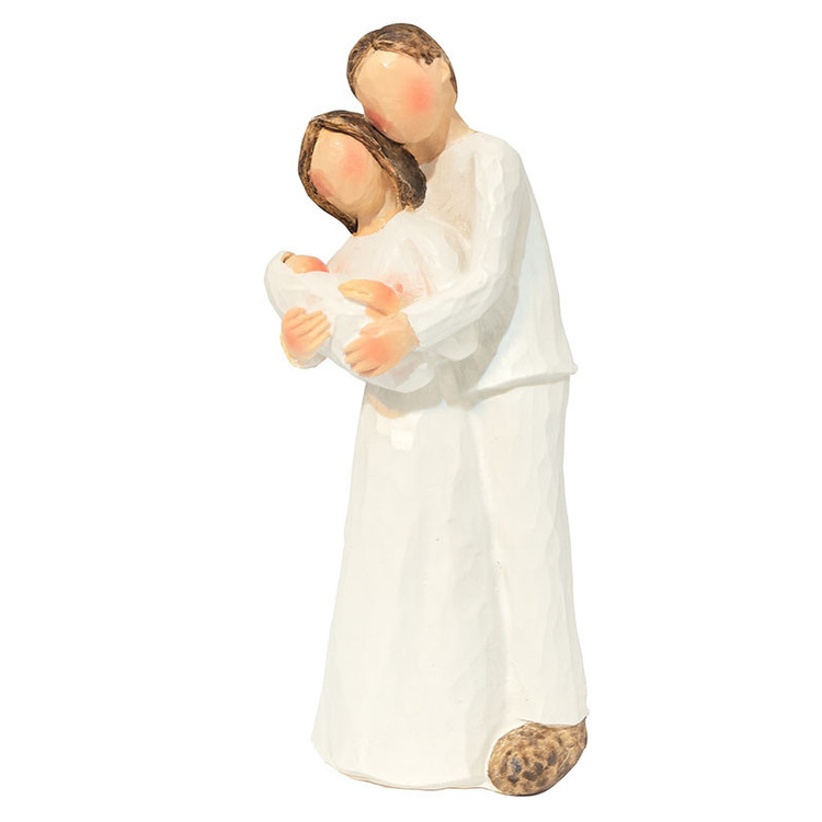 مجسمه مدل پدر و مادر و نوزاد کد KP-Family