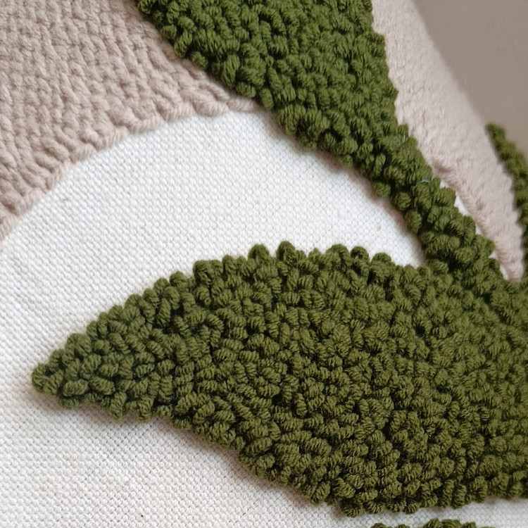 کاور کوسن مدل پانچ دوزی طرح رُستا سایز 45×45 سانتی متر