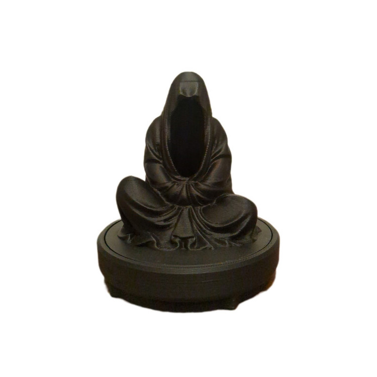مجسمه مدل روح نشسته چراغ دار Arti005