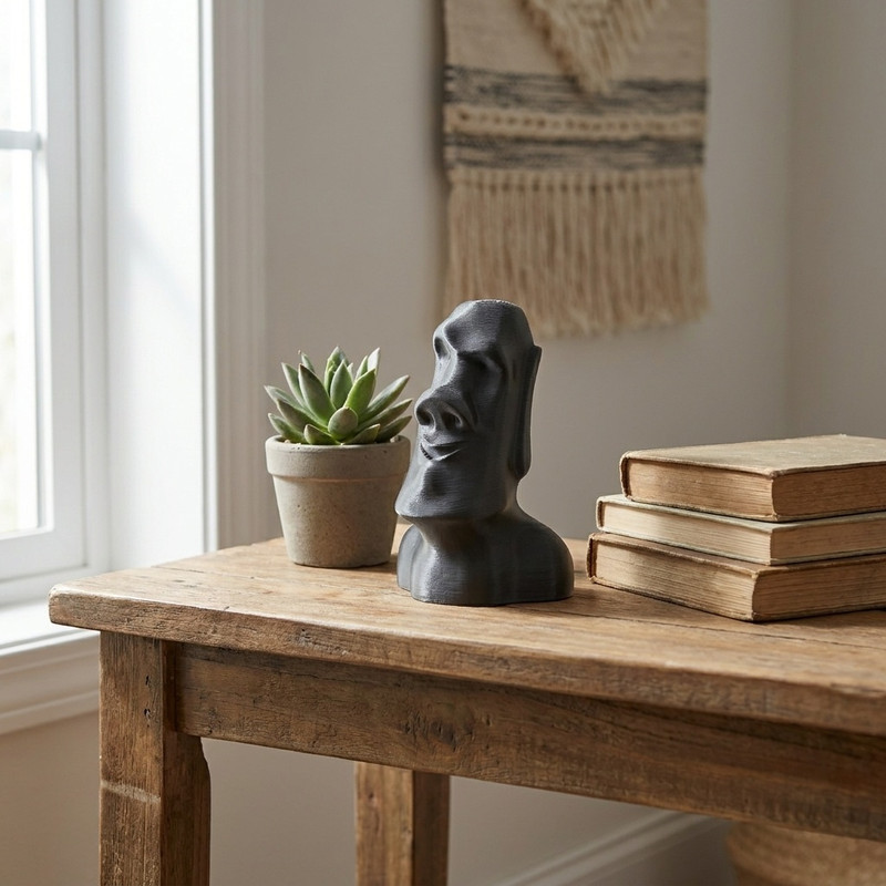 مجسمه طرح ایستر کاکاسنگی مدل moai02-g01