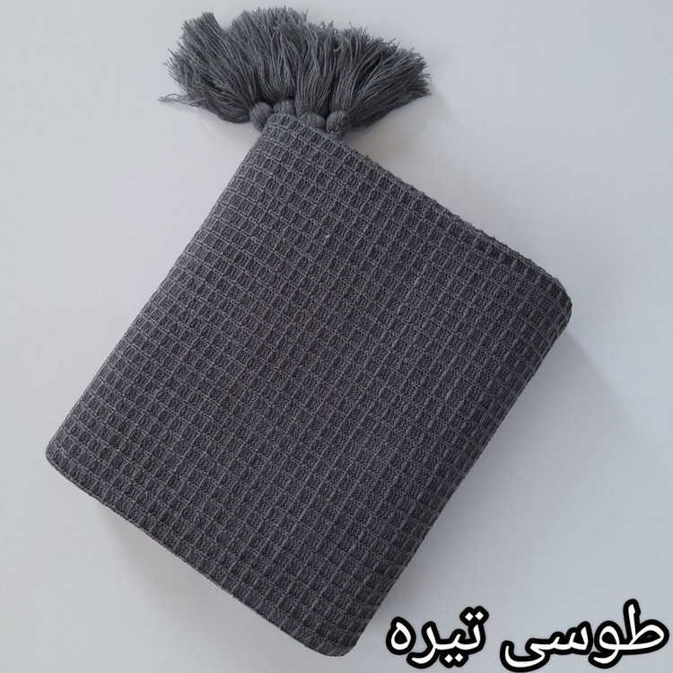شال مبل و تخت مدل پیکه بیسکوییتی سایز 170x140 سانتی متر