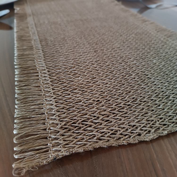 رومیزی مدل حصیری سایز 30*115 سانتی متر