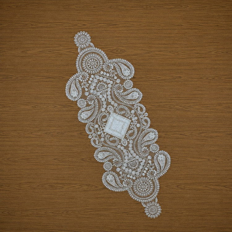 ست رومیزی و رانر 3 تکه مدل R3003O