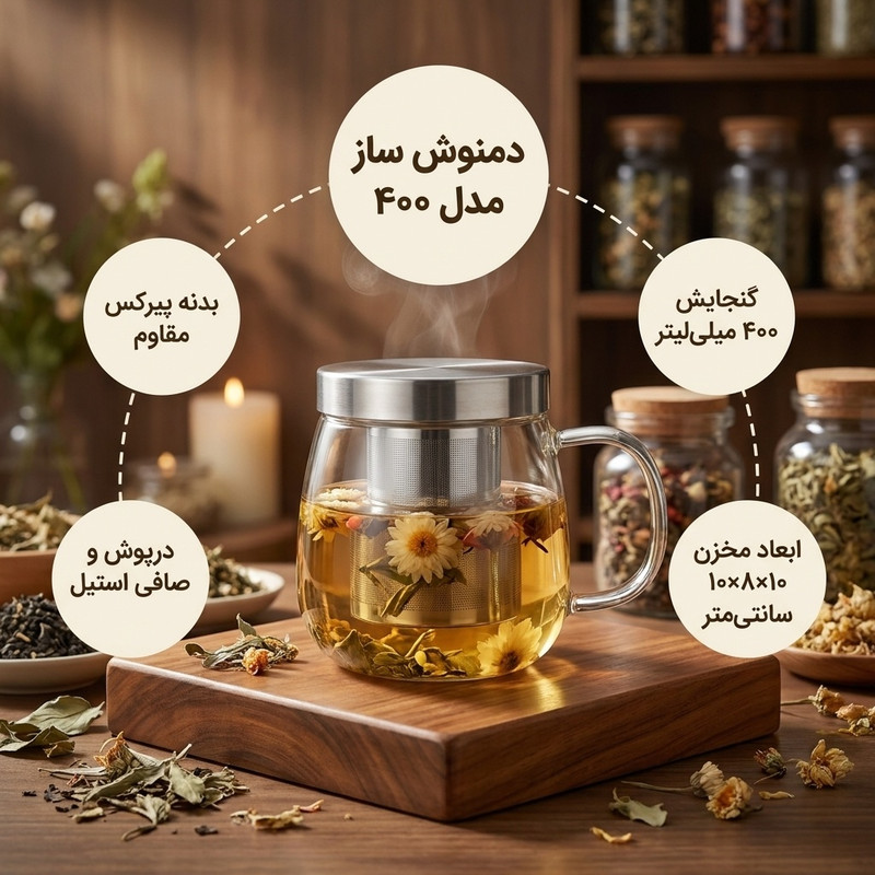 دمنوش ساز مدل 400