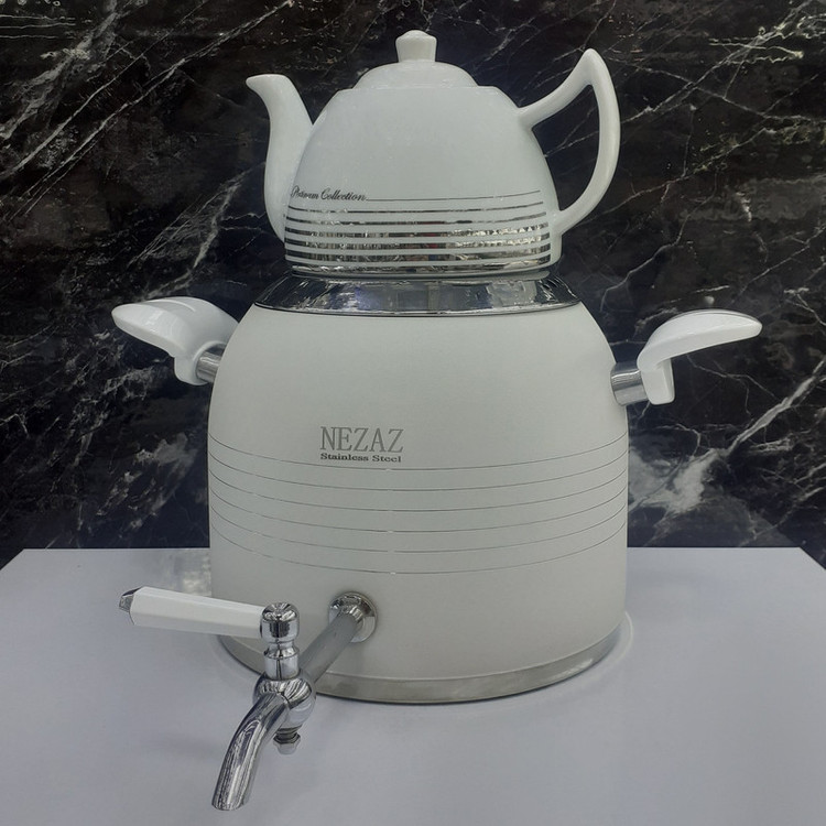 ست کتری و قوری نزاز مدل قالب ترک