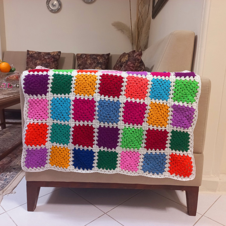 شال مبل مدل sh2 سایز 70x60 سانتی متر