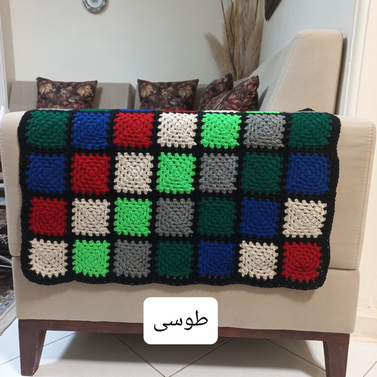 شال مبل مدل sh2 سایز 70x60 سانتی متر