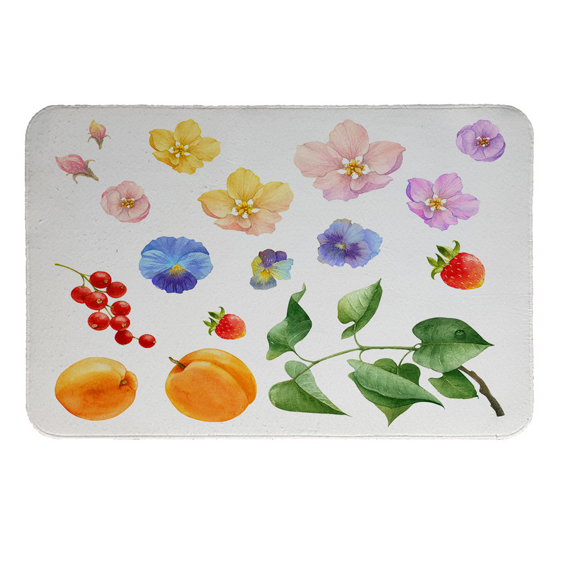 پادری طرح هلو کد 6338 سایز 50 × 70 سانتی متر