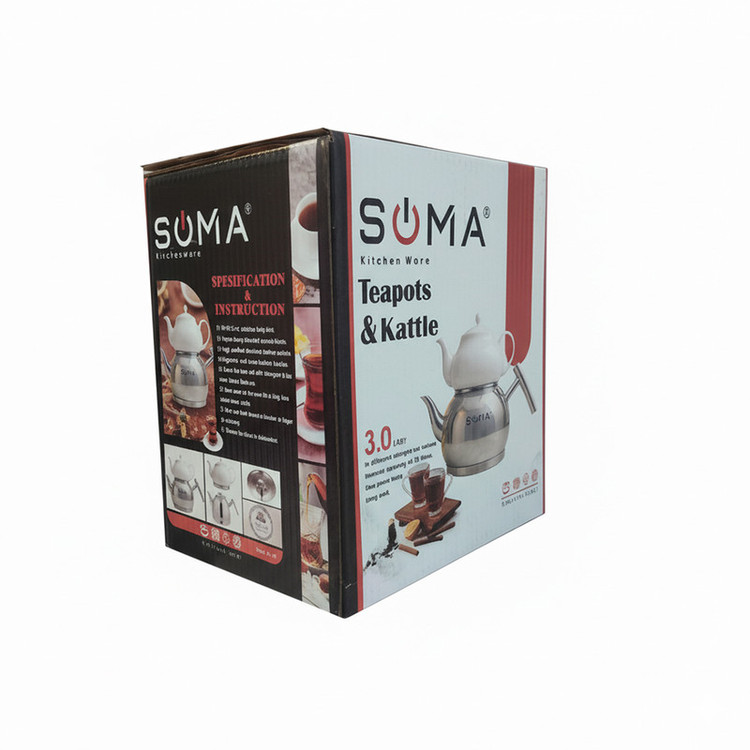 ست کتری و قوری سوما مدل so-304 گنجایش کتری 2/5 لیتر گنجایش قوری 1/5 لیتر