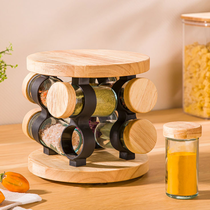 ست جا ادویه 8 پارچه لیمون مدل TP556