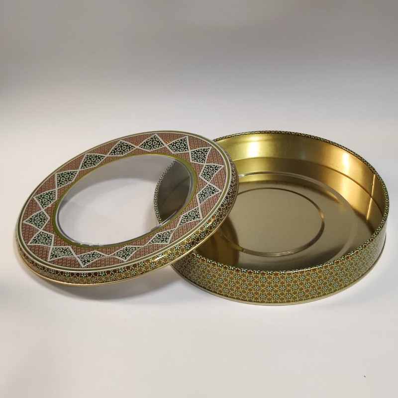 ظرف زعفران مدل خاتم کد 100g