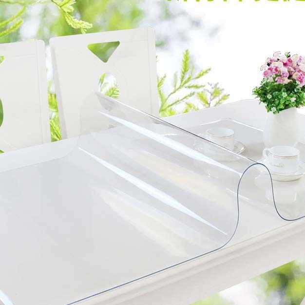 طلق رومیزی مدل کریستال ضخیم کد A90-T200 سایز 200×90 سانتی متر