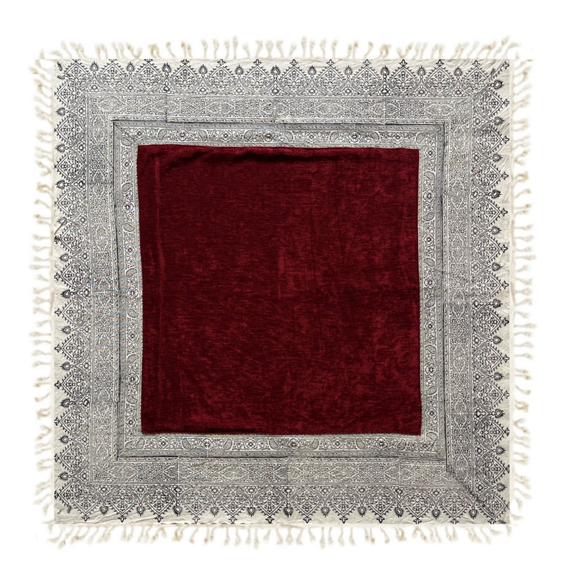 رومیزی مخمل مدل 100-100