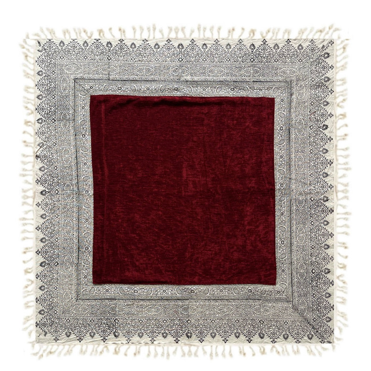 رومیزی مخمل مدل 100-100