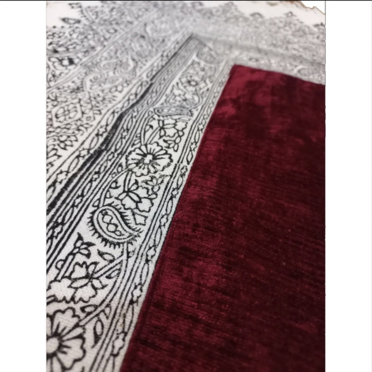 رومیزی مخمل مدل 100-100