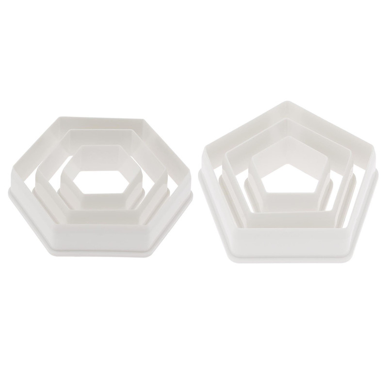 کاتر شیرینی پزی مدل DT-3040 مجموعه 6 عددی