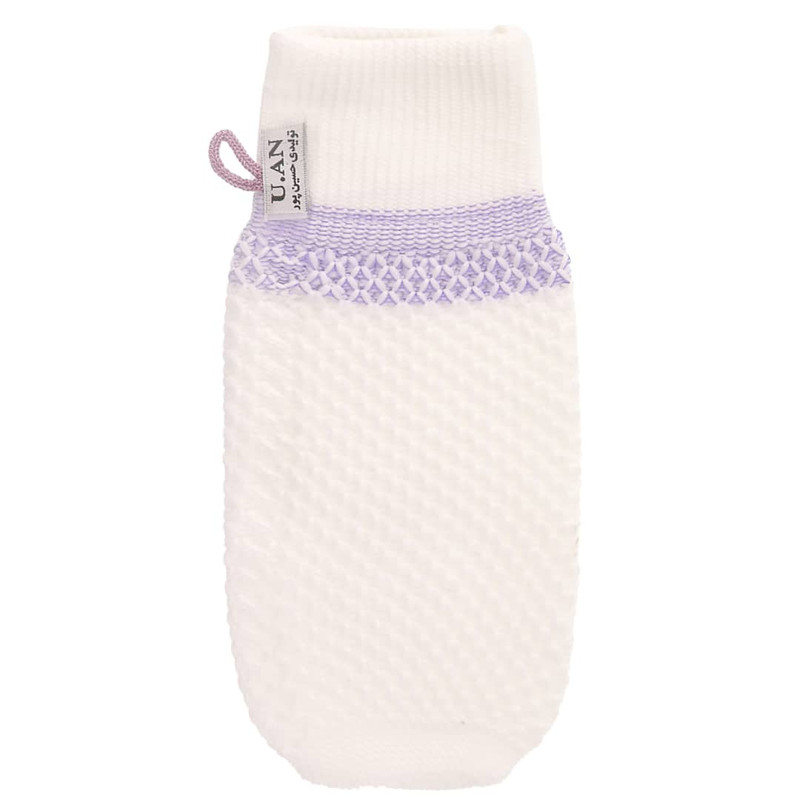 لیف حمام تولیدی حسین پور مدل کاموایی طرح صدف خطی