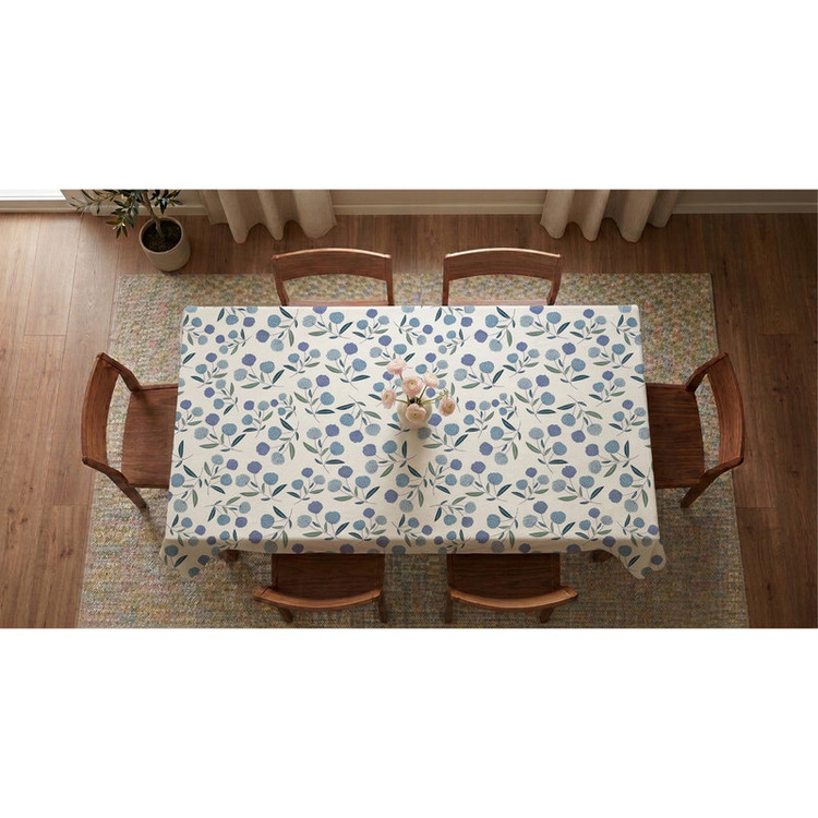 رومیزی طرح ترک مدل گلدار کد T.320 سایز 145x110 سانتیمتر