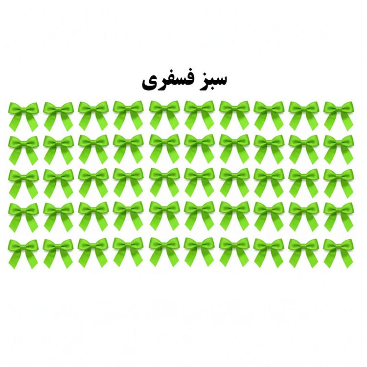 ابزار کادویی مدل پاپیون بسته 50 عددی